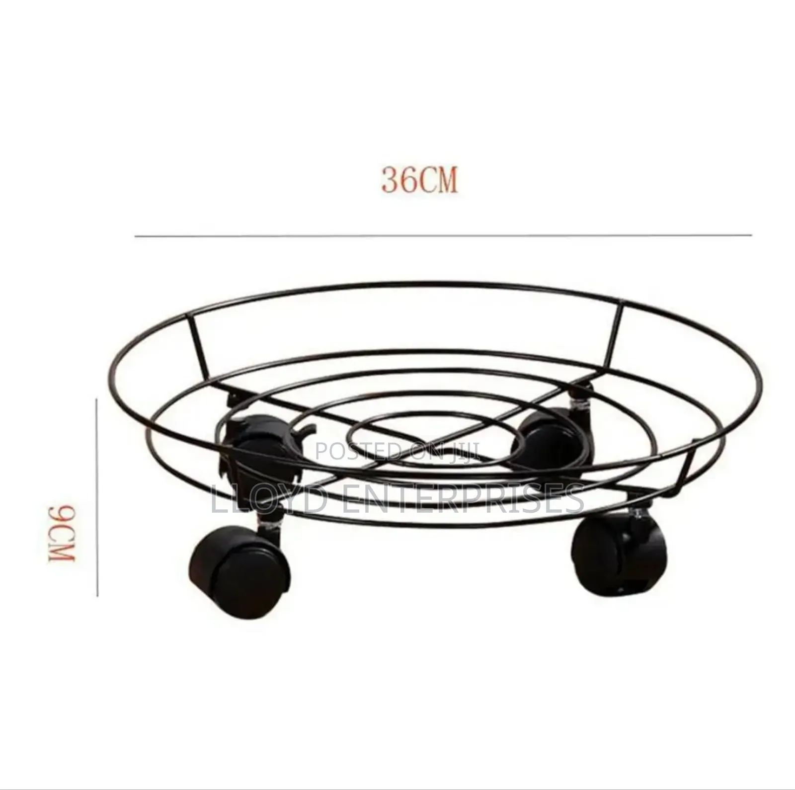 Gas Cylinder Trolley -Metallic