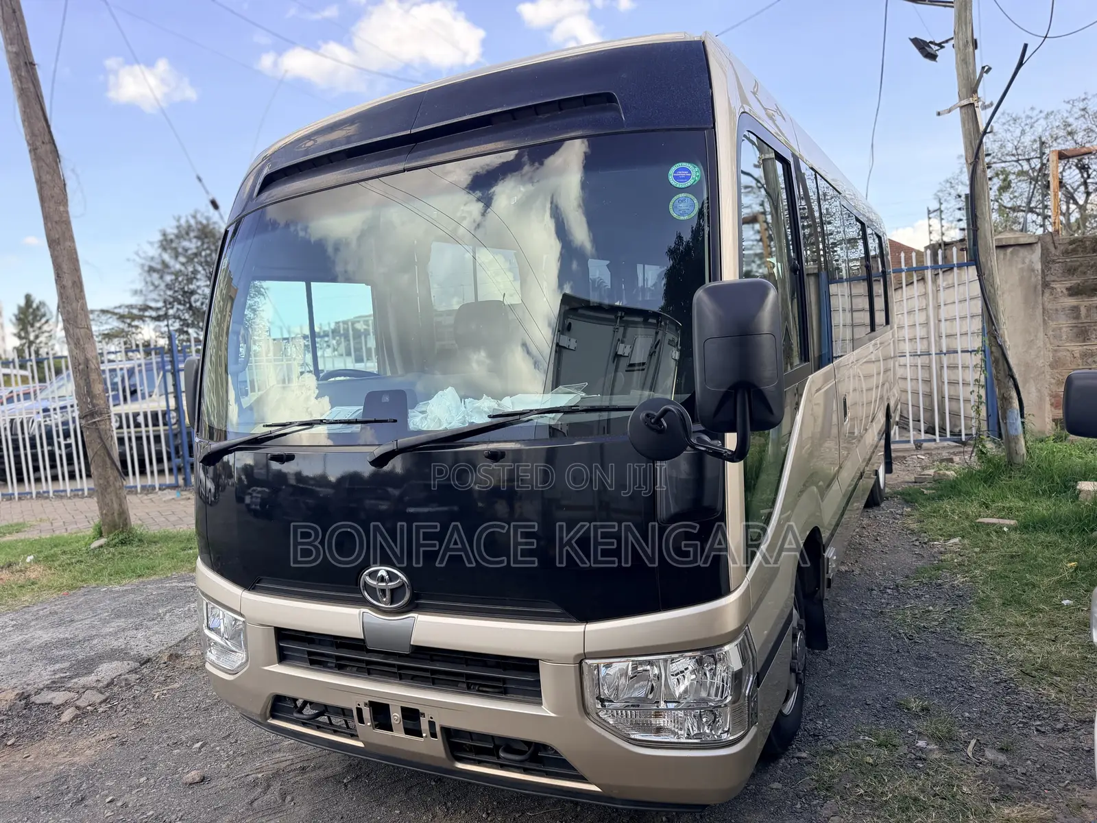 Toyota Coaster 2019 Brown