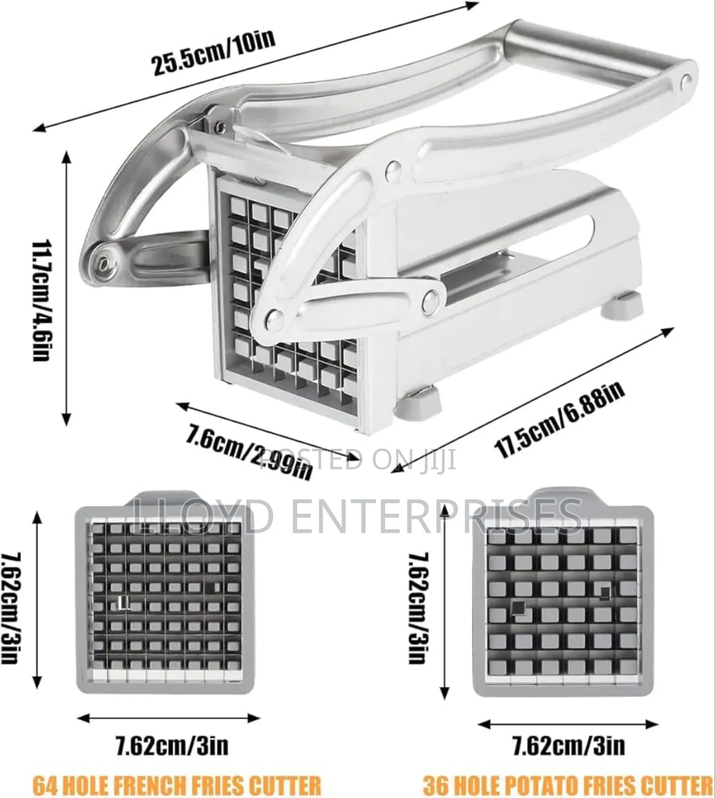 Stainless Steel French Fries/Chips Cutter
