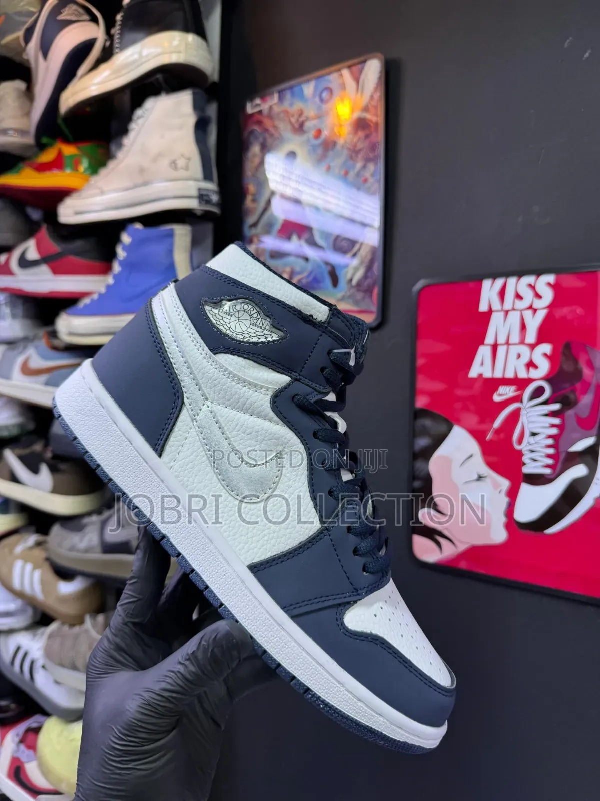 Nike Air Jordan 1 High ‘Midnight Navy’ Sneakers