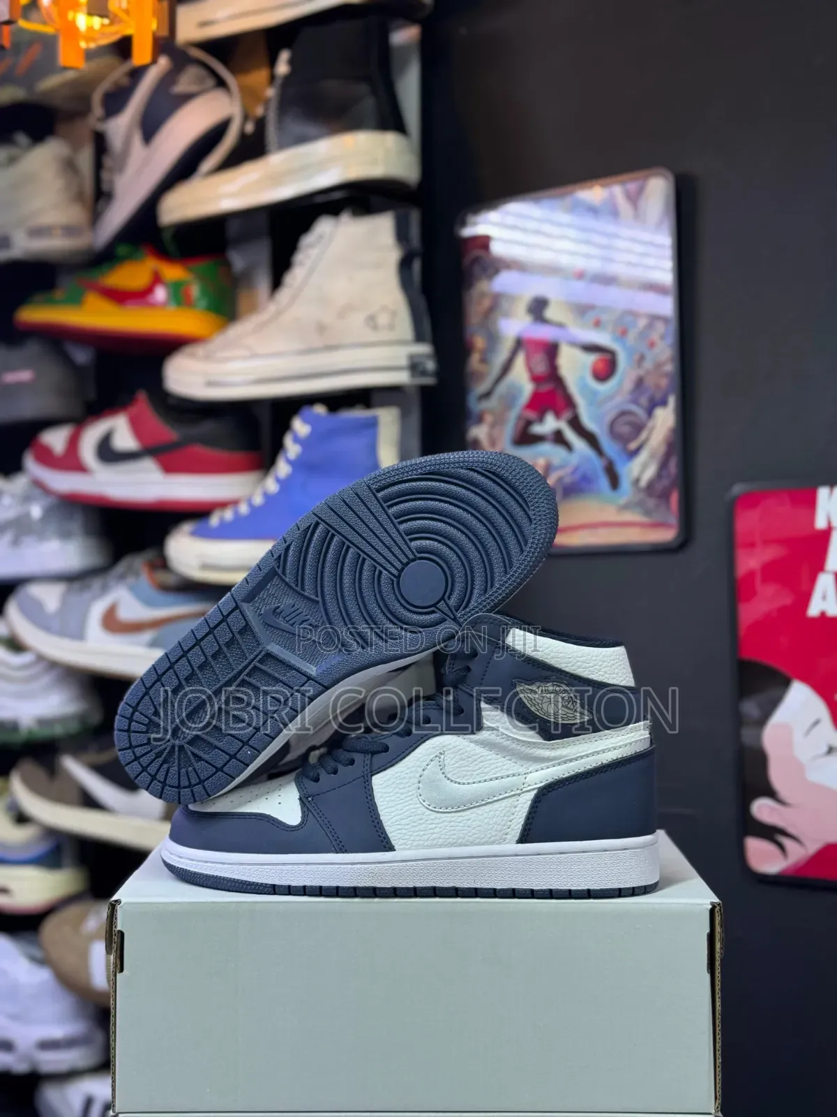 Nike Air Jordan 1 High ‘Midnight Navy’ Sneakers