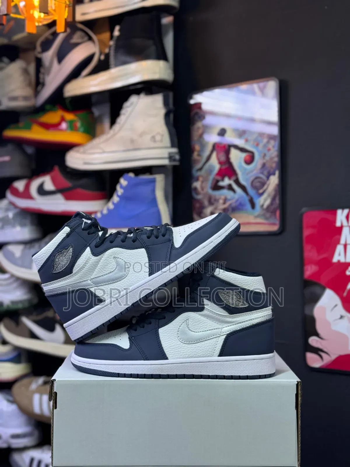 Nike Air Jordan 1 High ‘Midnight Navy’ Sneakers
