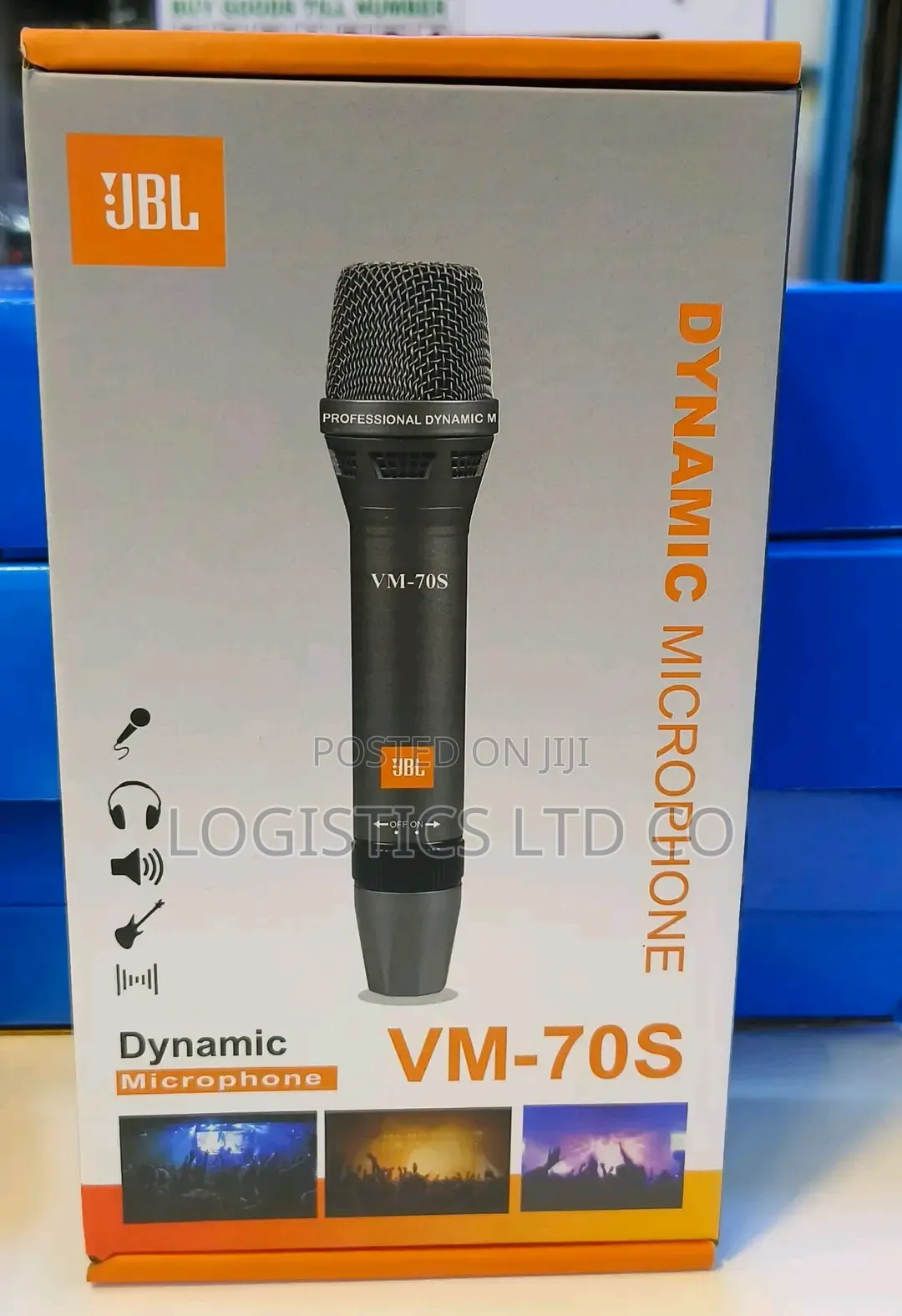 JBL Vm-70s Dynamic Corded Microphone