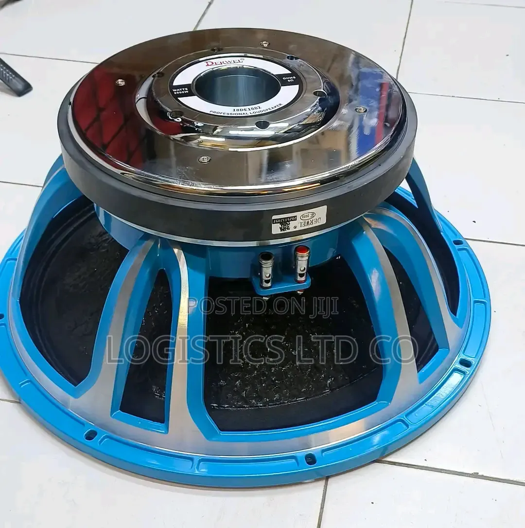 Derwel 18de1882 18 Inches 125mm Voice Coil 2000watts Bass Speaker
