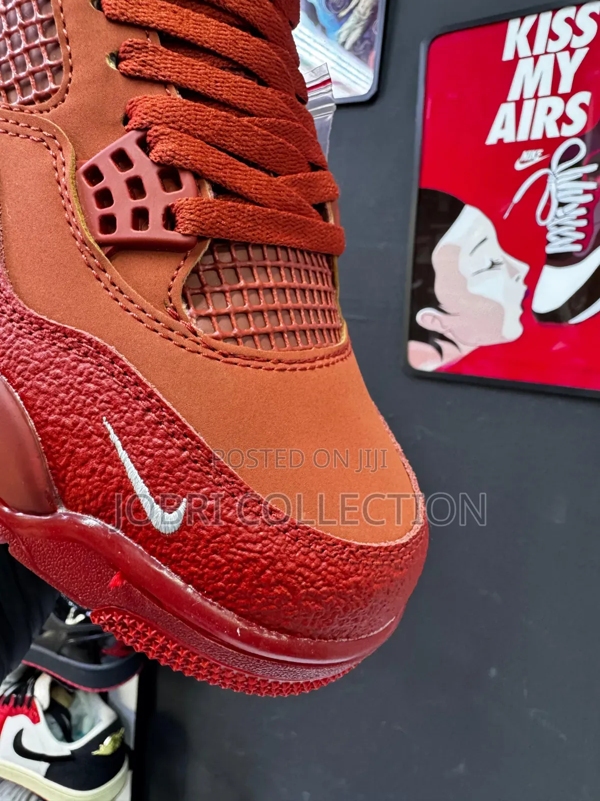 Nke Air Jordan 4 Retro “Brick by Brick” Sneakers
