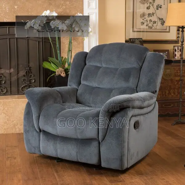 Home Sofa; Cozy Reclining Sofa With High-Density Foam and Soft Fabric