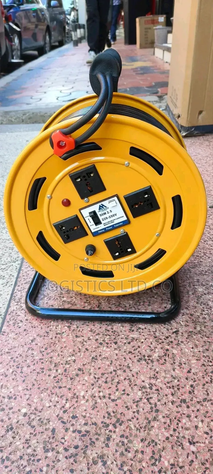 50m 2.5mm Ha Cable Extension Reel Fused 100% Copper