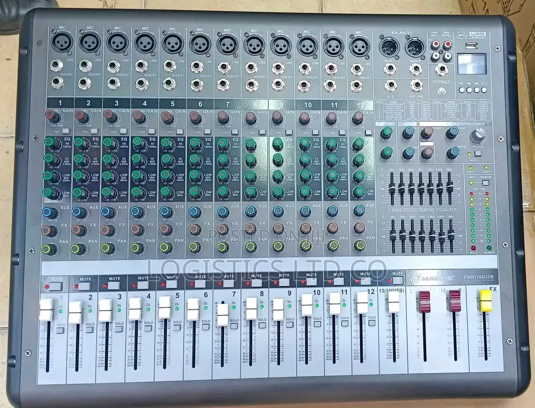 Mackie PMMR 1260 12 Channels Powered Mixer
