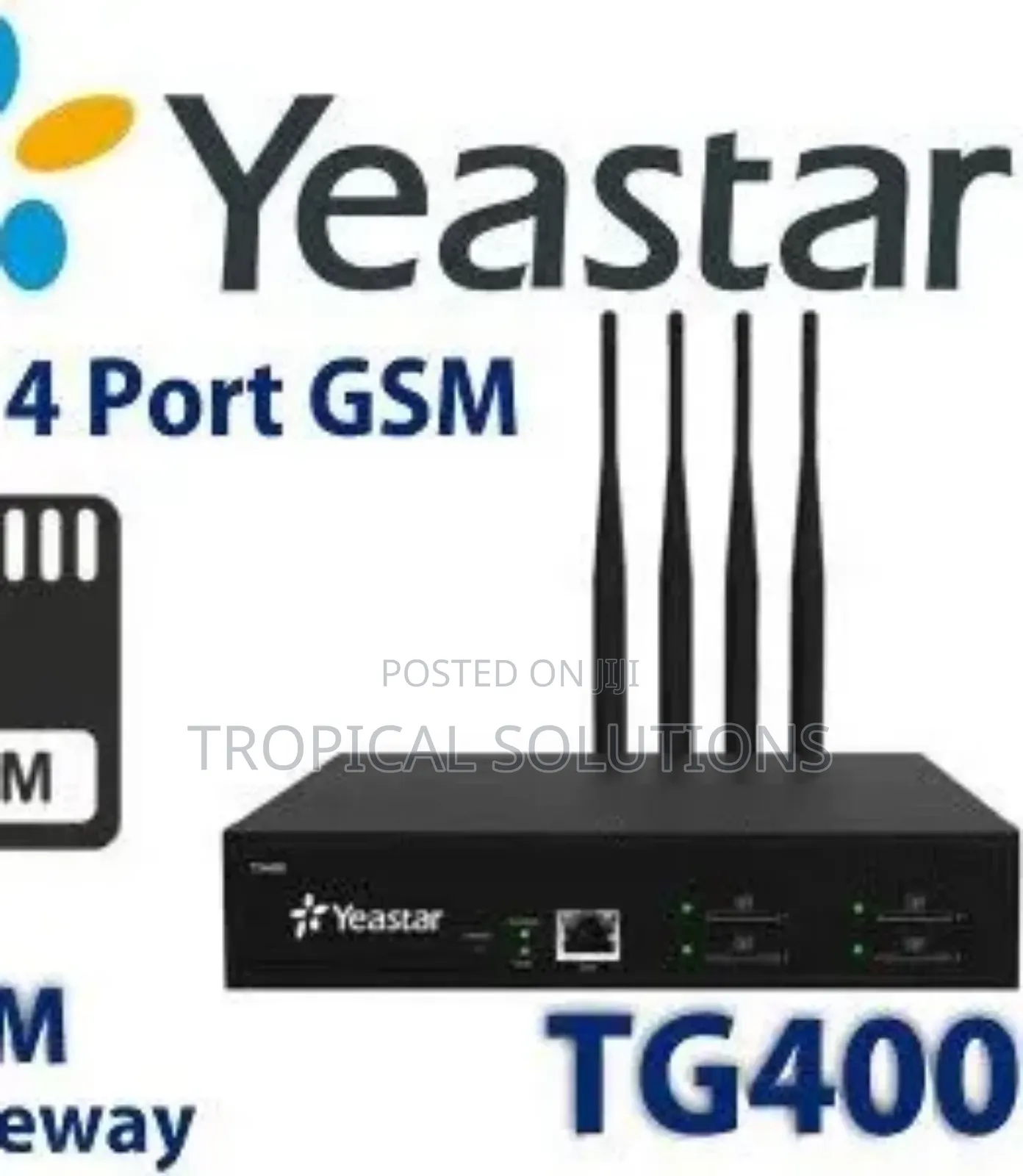 Yeastar Tg400 // 4 Port GSM Gateway Tg 400