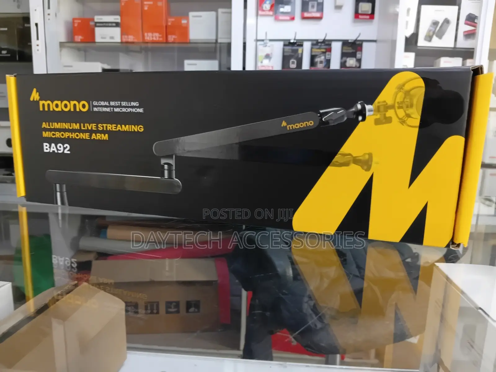 Maono Ba92 Aluminum Live Streaming Microphone Arm.