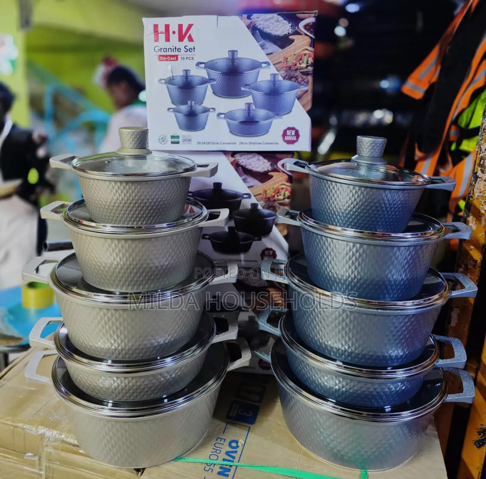 Hk Cookware Set 10pcs Now Available