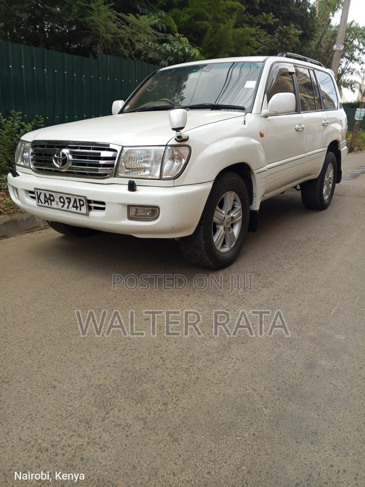 Toyota Land Cruiser 100 VX 4.2 DT Automatic 2005 White