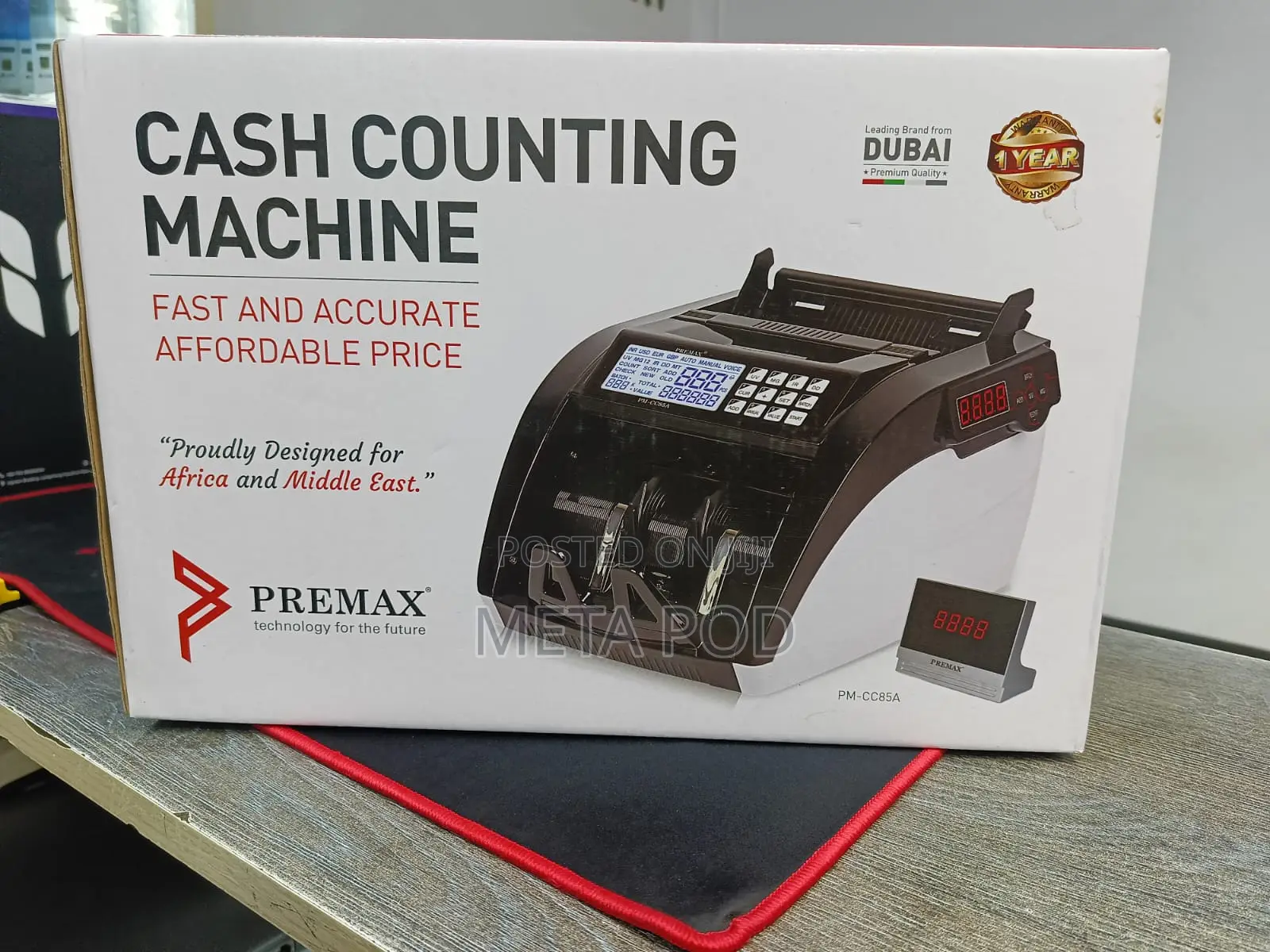 Premax Pm-Cc85a Cash Counting Machine