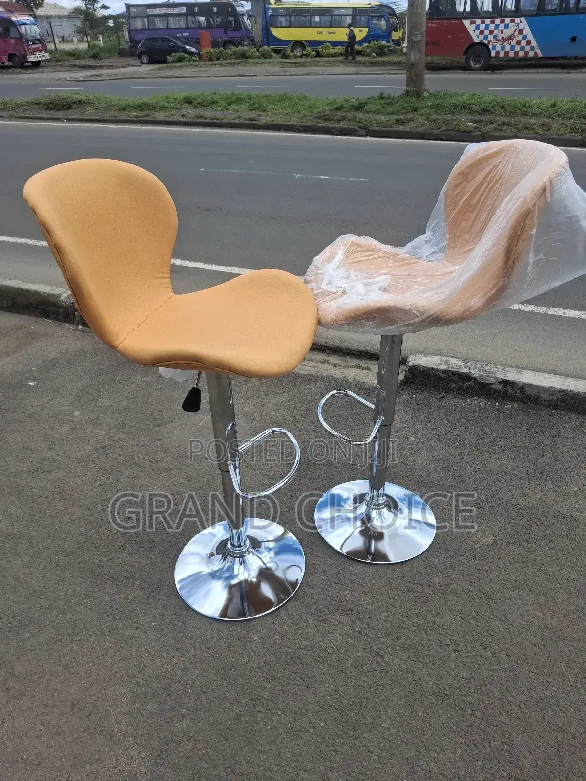 Fabric Adjustable Stool