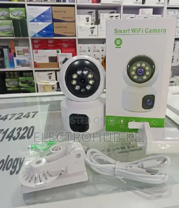 V380 Smart Nanny Camera - Dual Lens 360 Pan Tilt Zoom