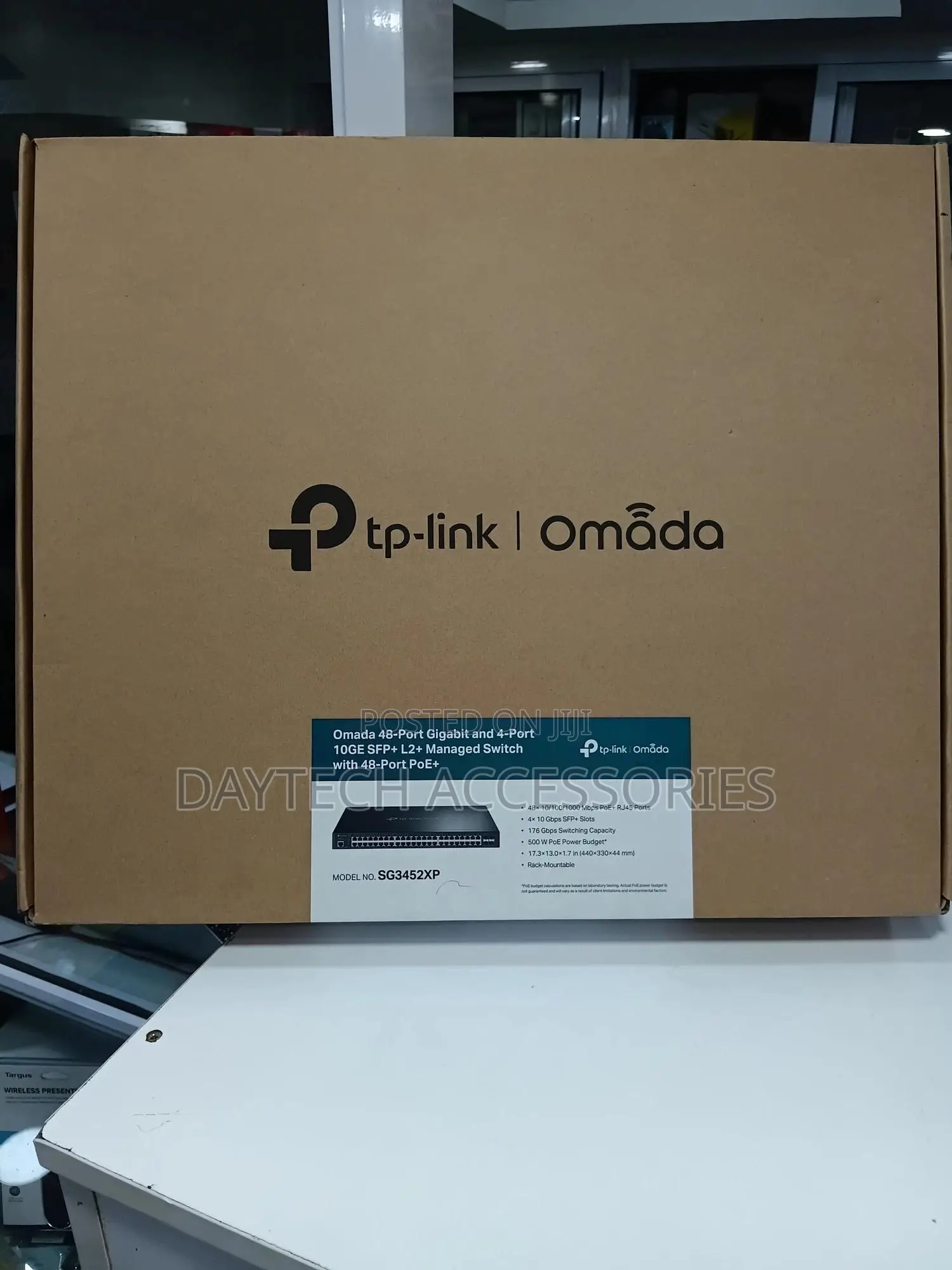 Tp-Link Omada Sg3452xp 48-Port Managed Switch.