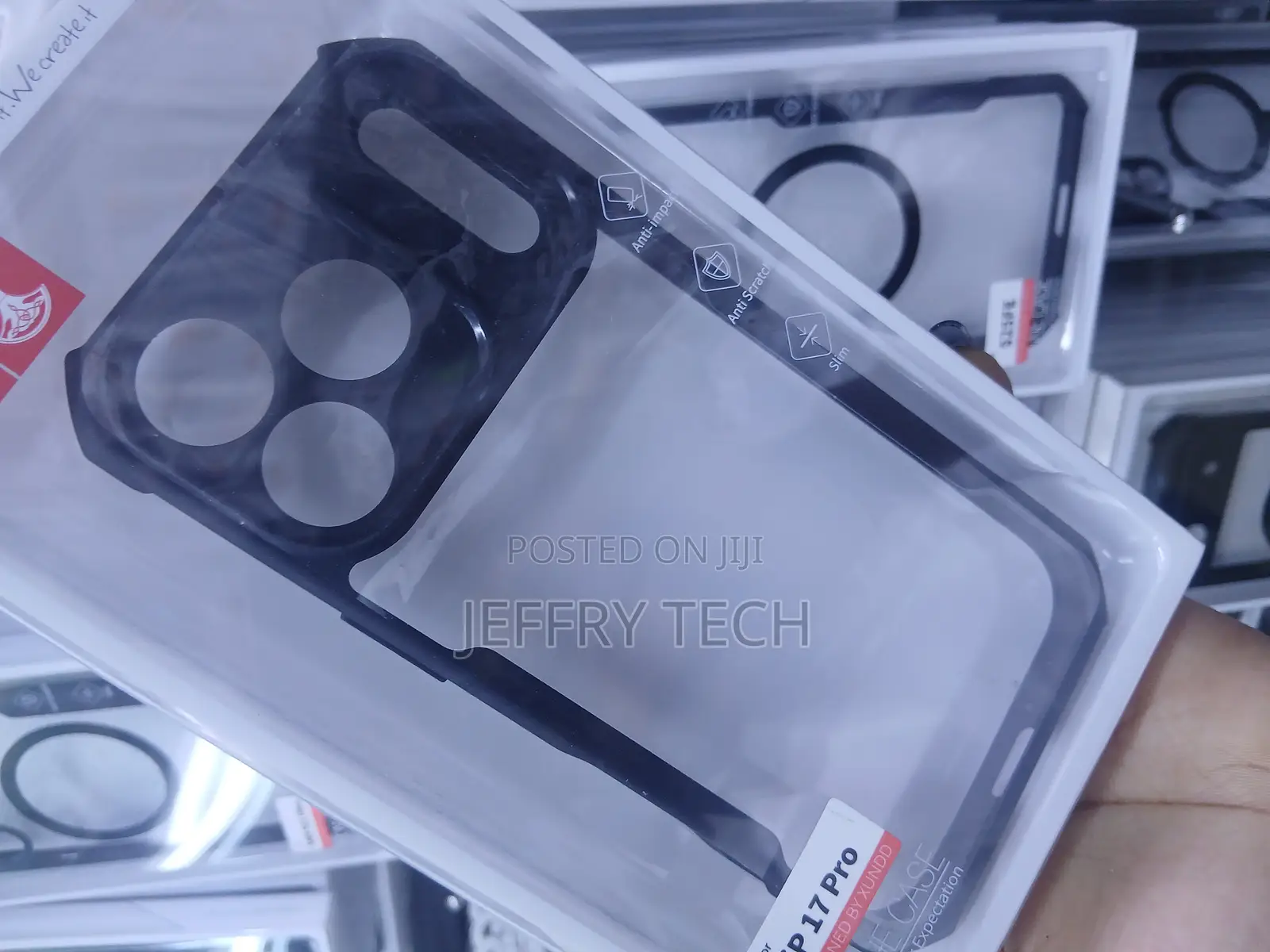 This Is a Xundd Beatle Series Shockproof Case for Apple iPhone 17 Pro