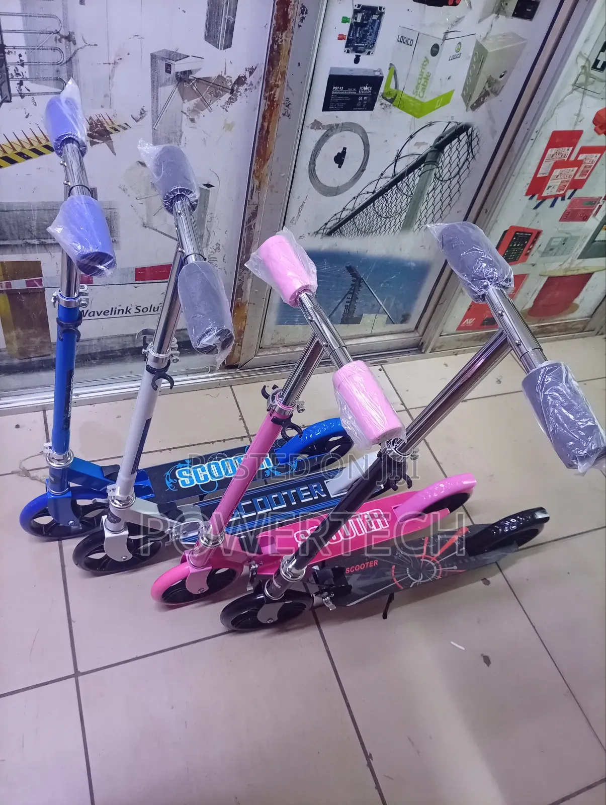Metallic Scooter