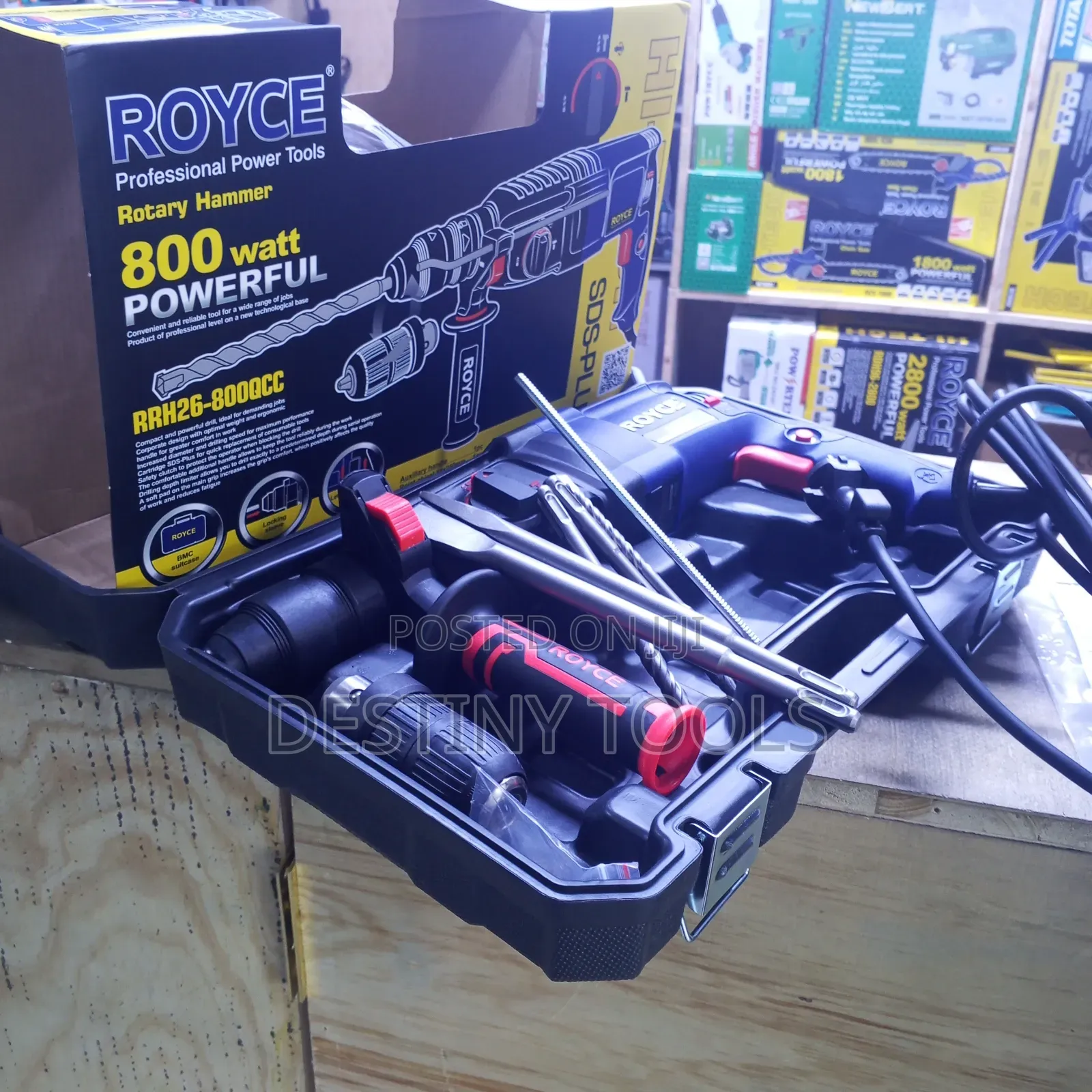 Royce Rotary Hammer Drill 800watts
