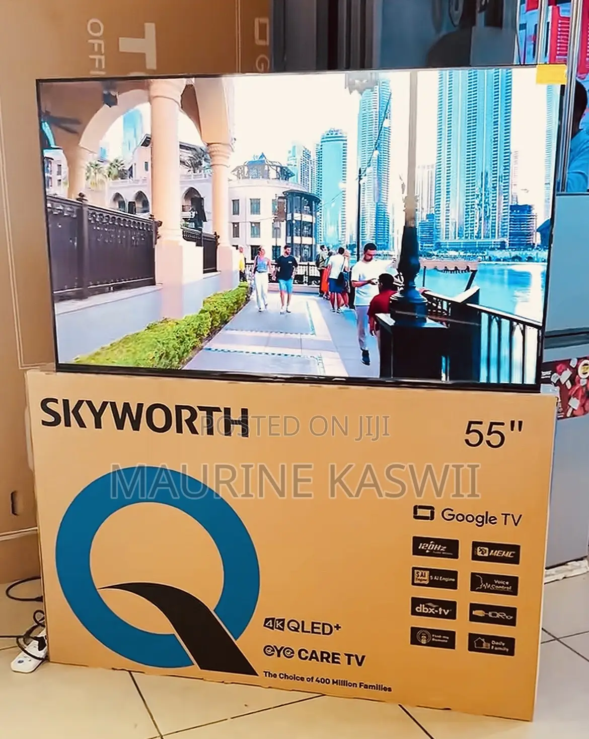 55q6500h Skyworth 55” Qled TV