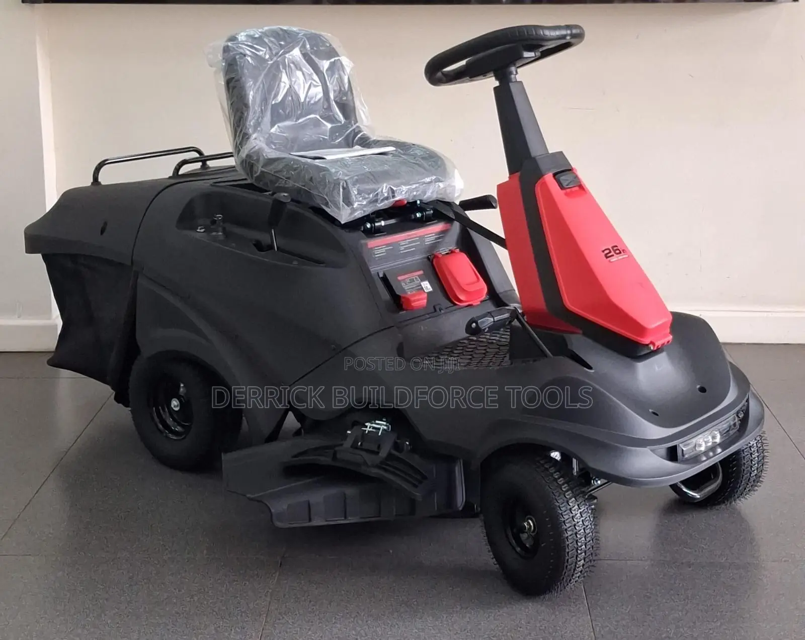 Lys30 Loncin Brand Riding Lawn Mower 9hp 224cc 26 Inches Key Start