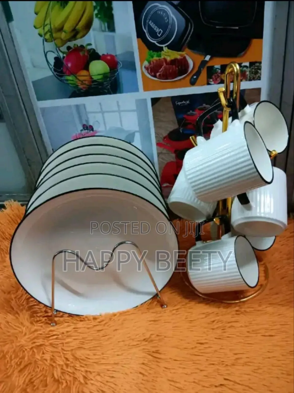 12pc Japanese Set Now Available 
6 Big Plates
6 Japanese Mugs