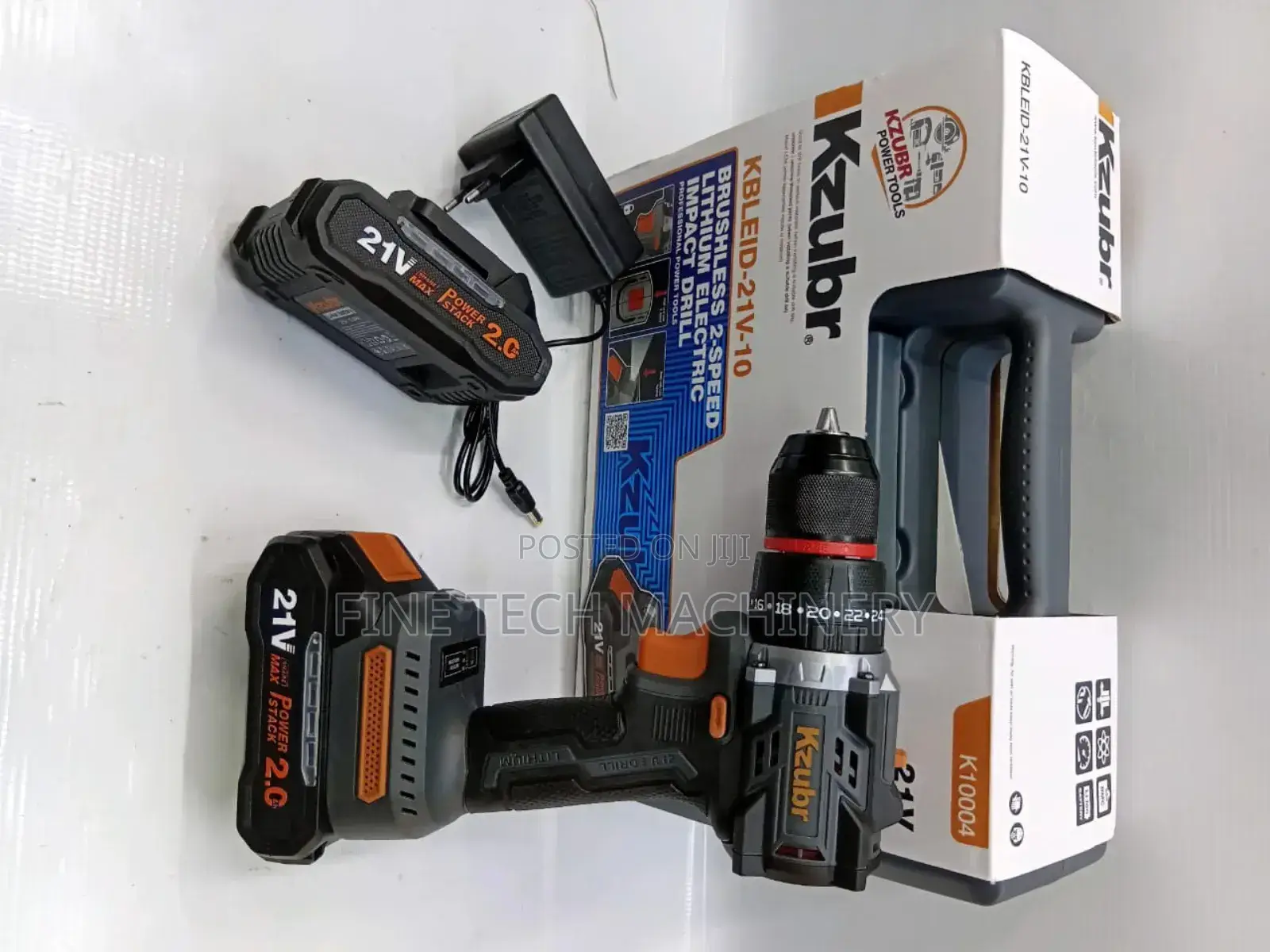 Kzubr 21v Brushless Cordless Impact Drill