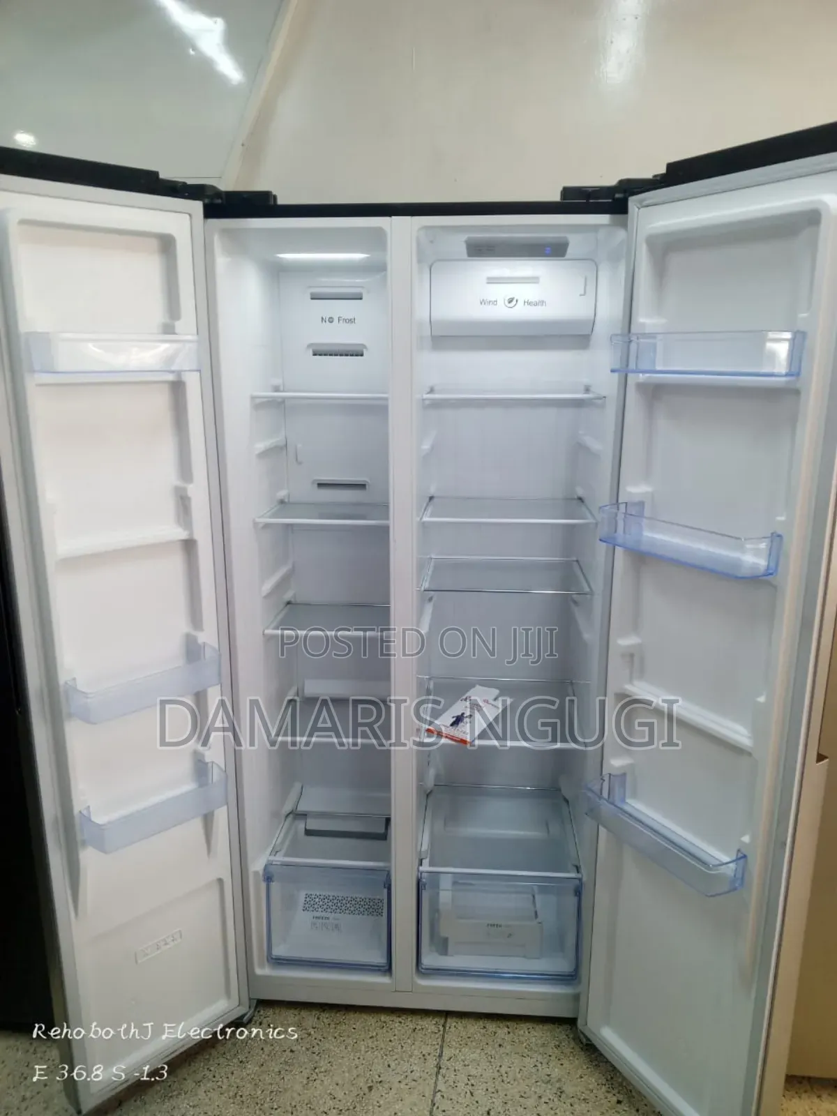 435litres Ramtons Fridge (Side by Side)