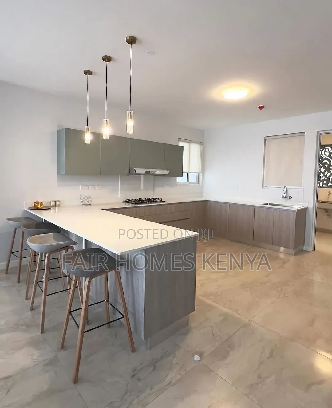 3bdrm Apartment in Nyeri Road, Kileleshwa for rent