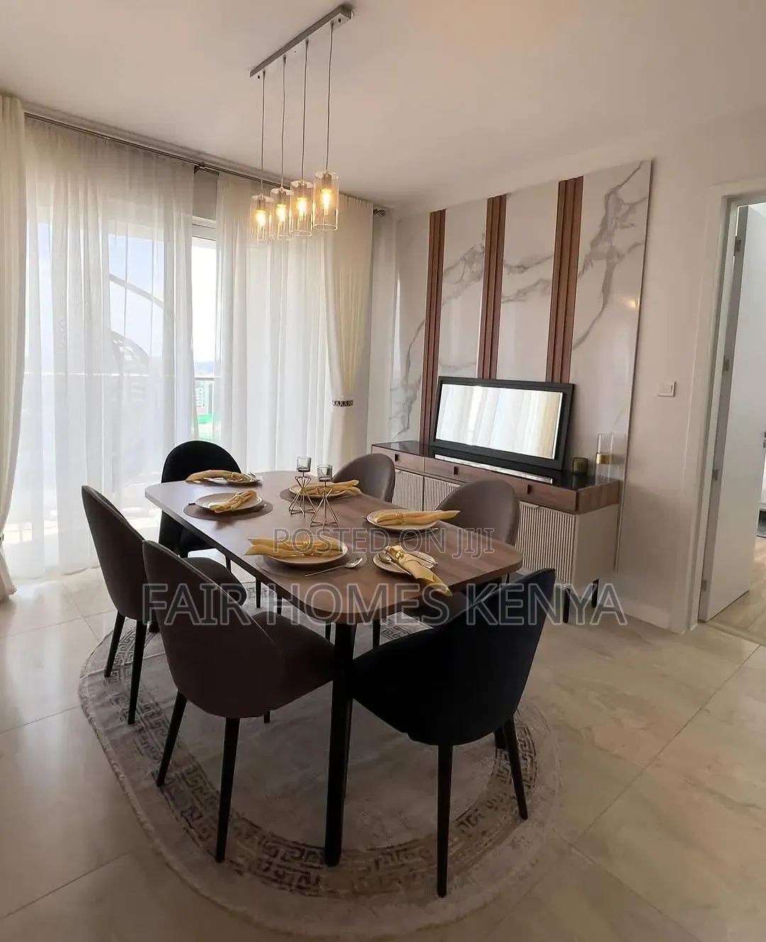 3bdrm Apartment in Nyeri Road, Kileleshwa for rent