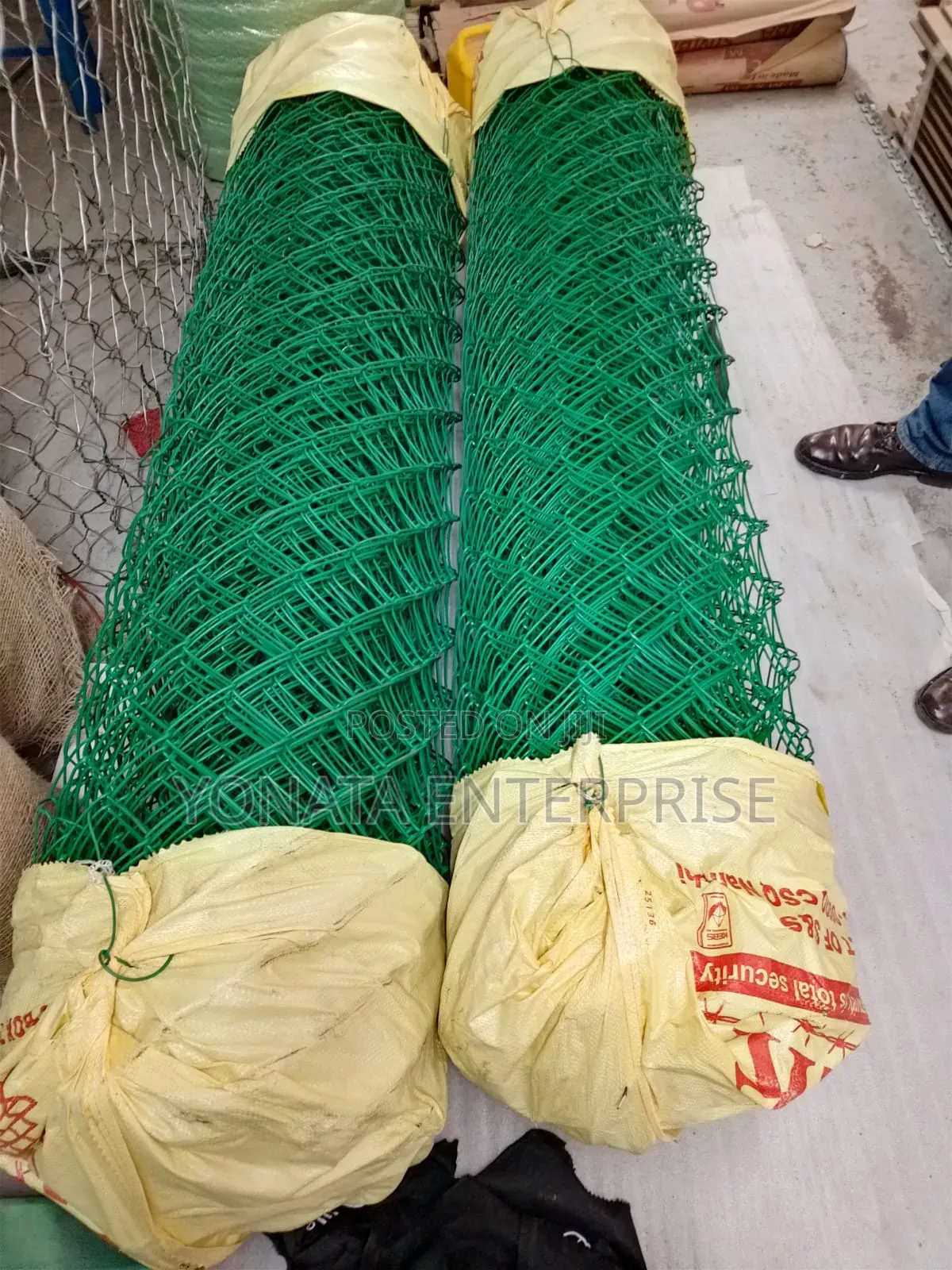 12.5g PVC Coated Chain Link 6ft Hign