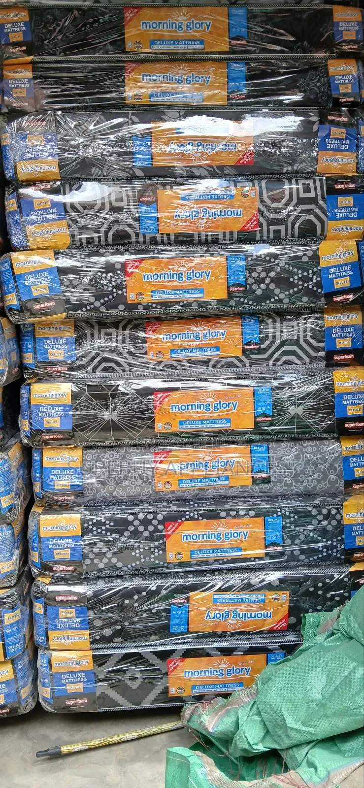6×6×6 Quilted Superfoam Mattress – Medium Firm, 6-Inch Thick