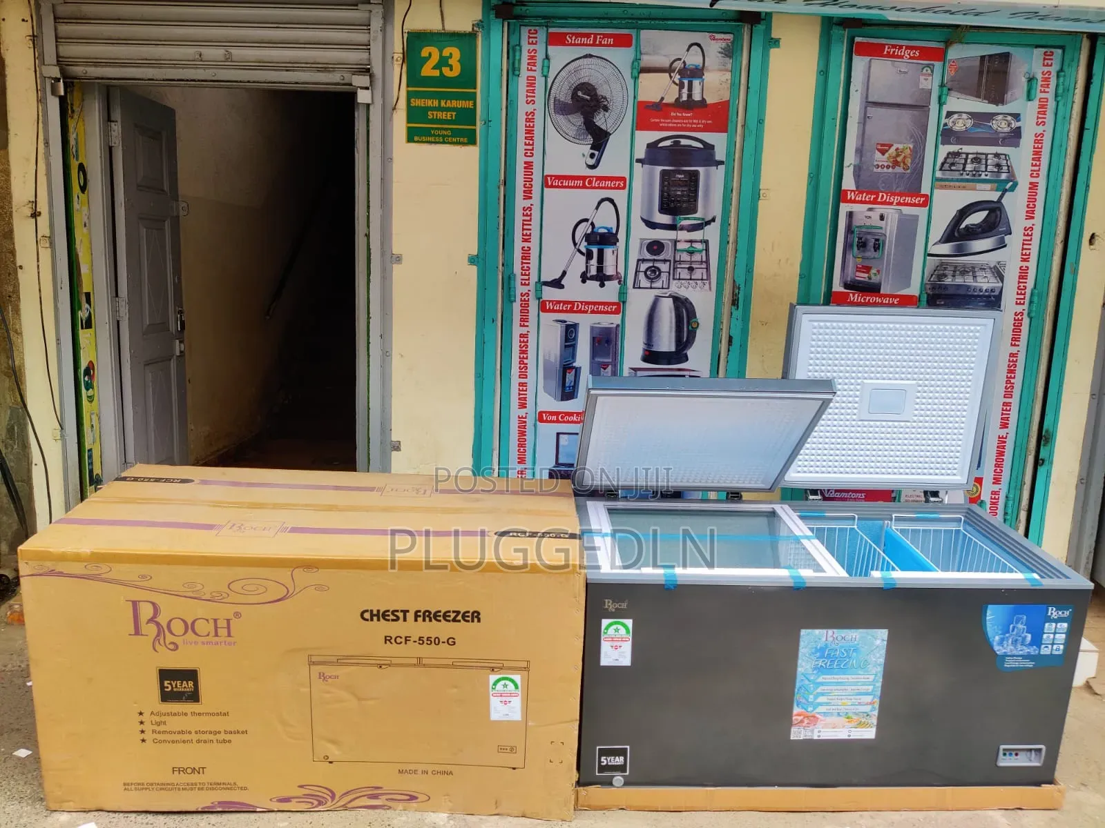 *Roch Freezer 455l RCF 550g .