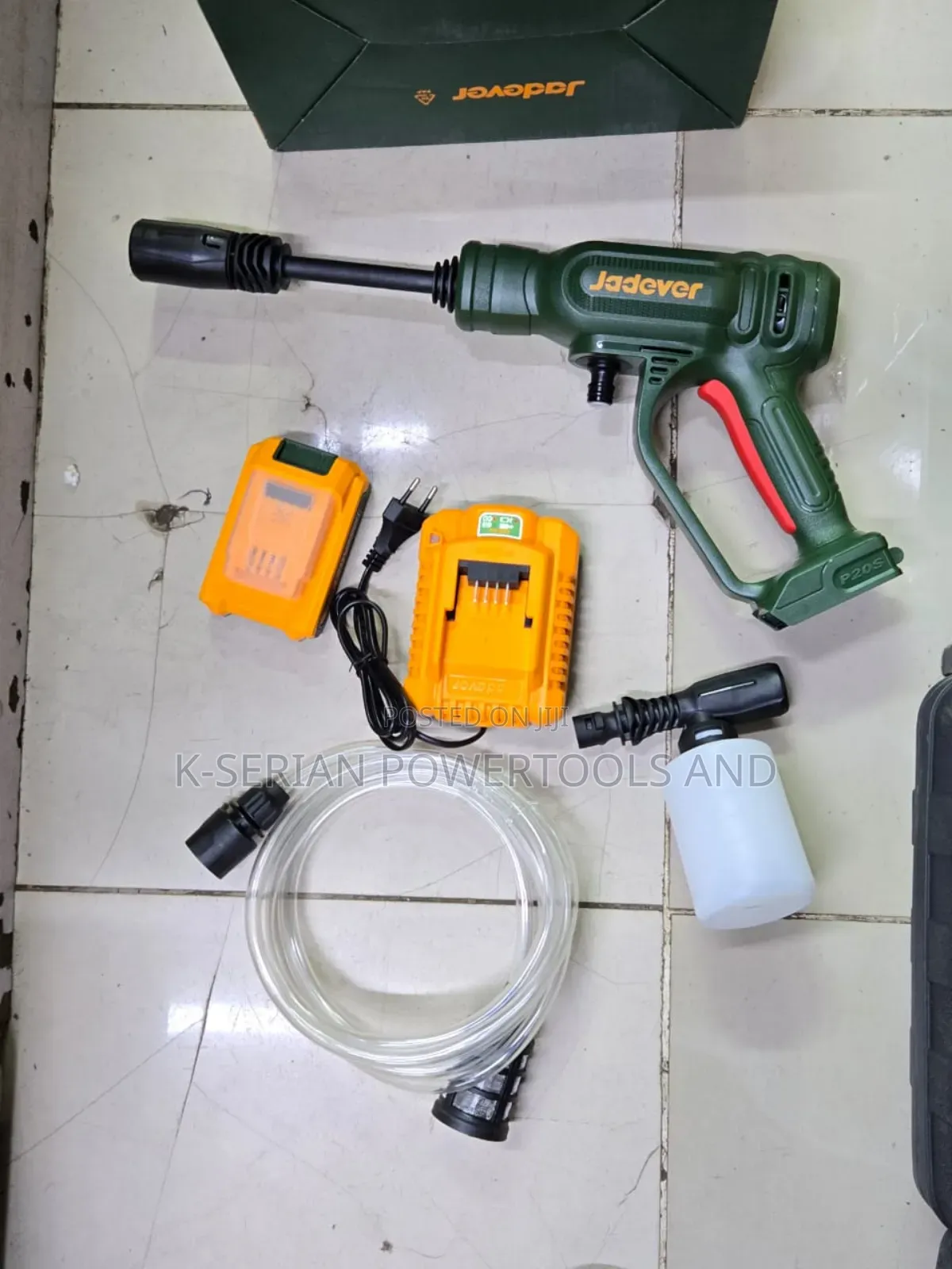 20v Jadever High Pressure Car Wash/High Pressure Carwash Washer