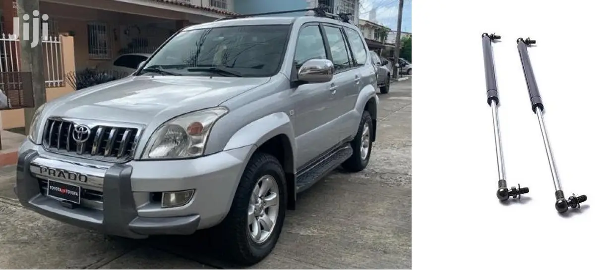 KDJ120: Toyota Prado: Yr2002/10: Front Bonnet Lift Shocks