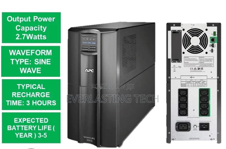 APC Smt3000ic APC Smart-Ups 3000va LCD 230v With Smartconnect
