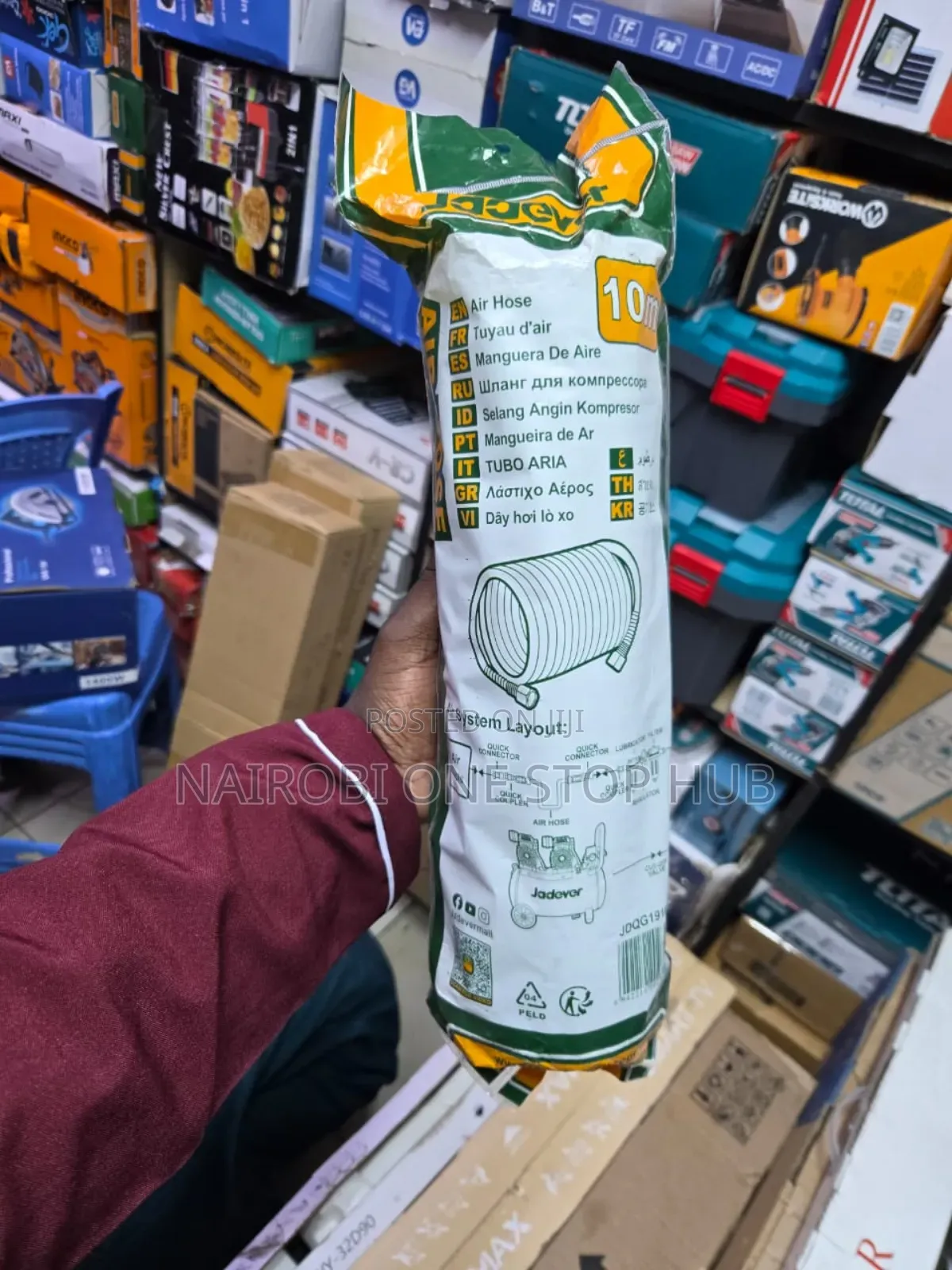 10m Air Hose Pipe