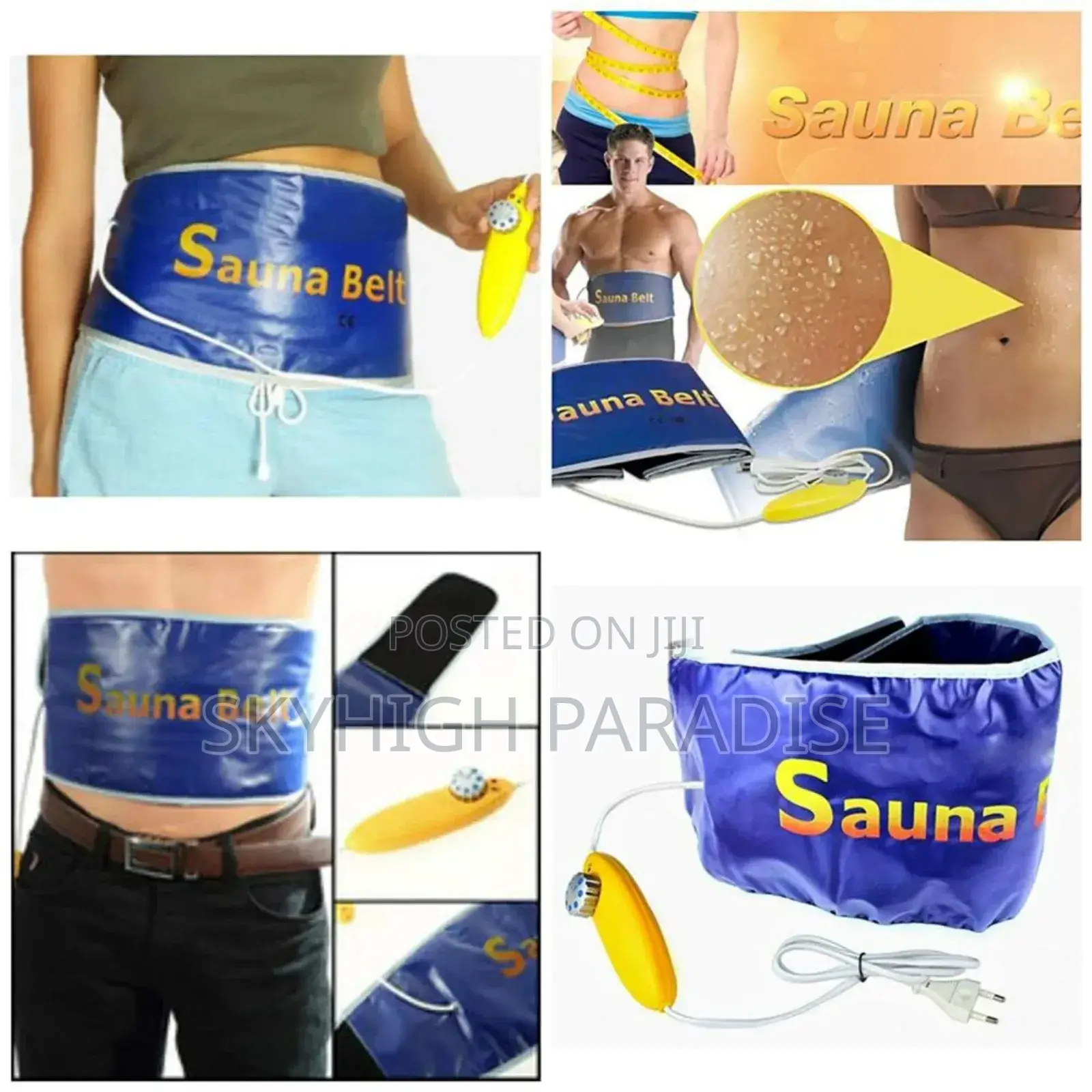 *Heating Sauna Body Slimming Celulitis Massage Belt.*