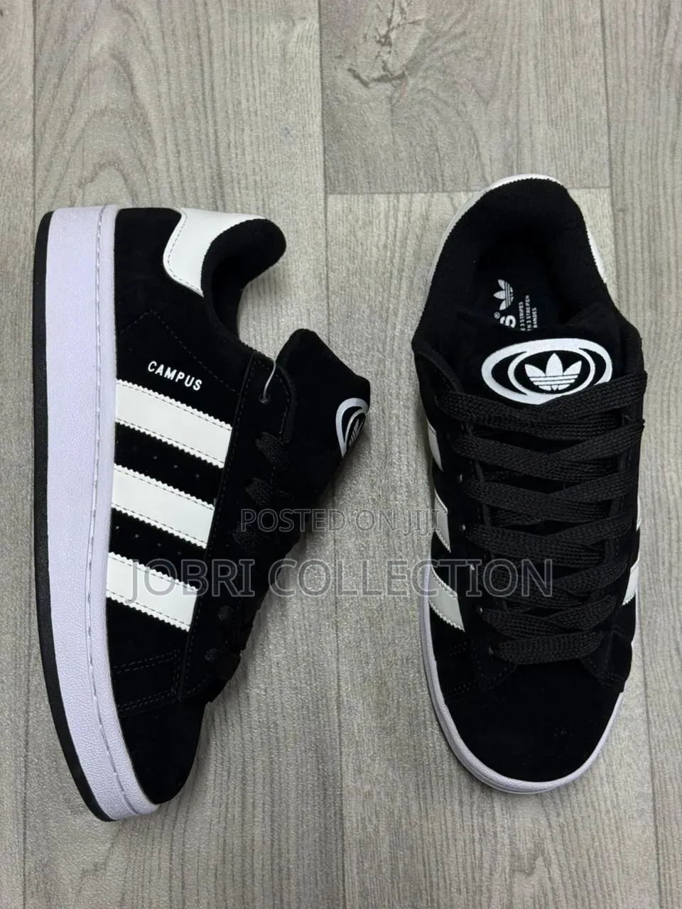Black Adidas Campus Sneakers