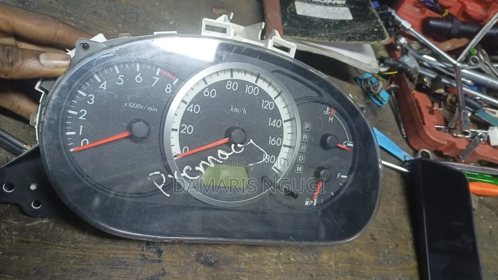 Mazda Premacy Clock