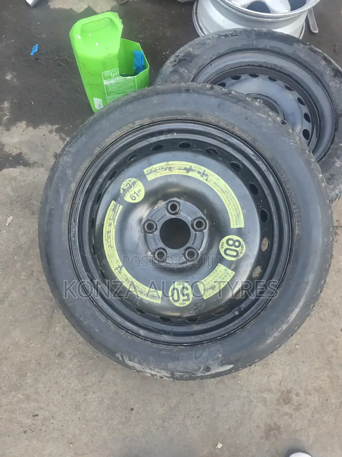 Mercedes Benz Spare Wheel 17