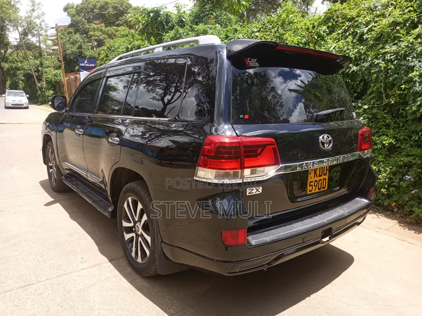 Toyota Land Cruiser 4.6 V8 ZX 2012 Black