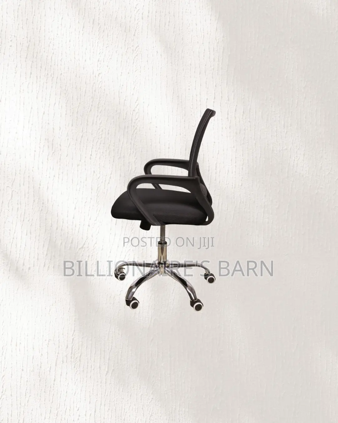 Secretarial Mesh Office Chair Ergonomic Fabric Seat