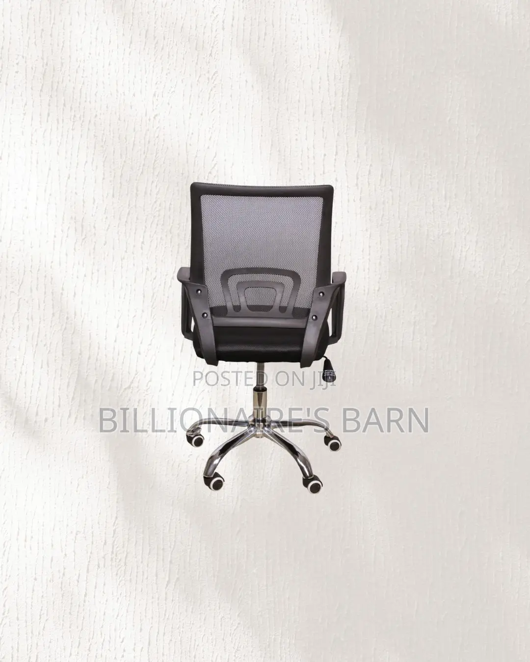 Secretarial Mesh Office Chair Ergonomic Fabric Seat