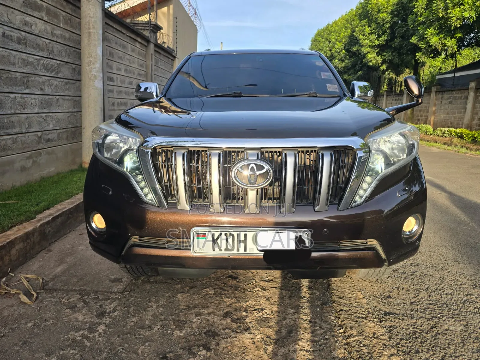 Toyota Land Cruiser Prado 2017 Brown