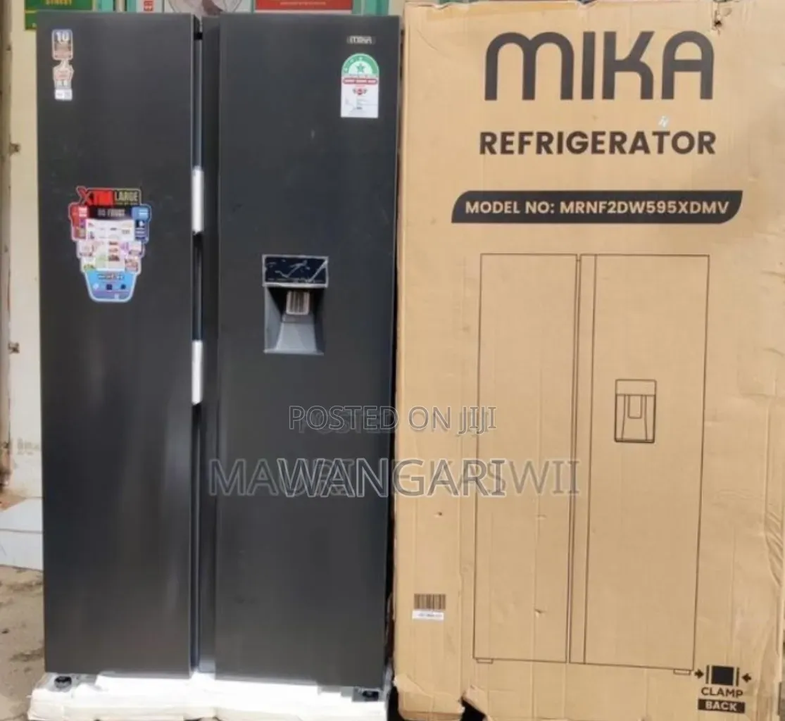 No Frost. De Frost. Original Mika585 Side by Side Refridgerator