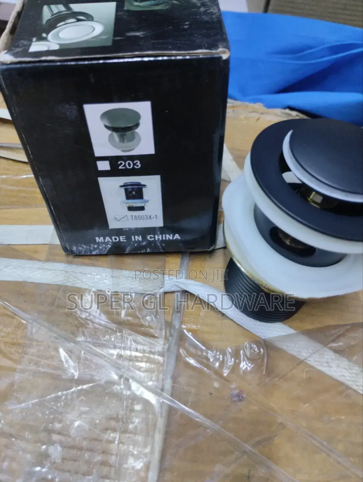 Bathroom Sink Pop-Up Waste