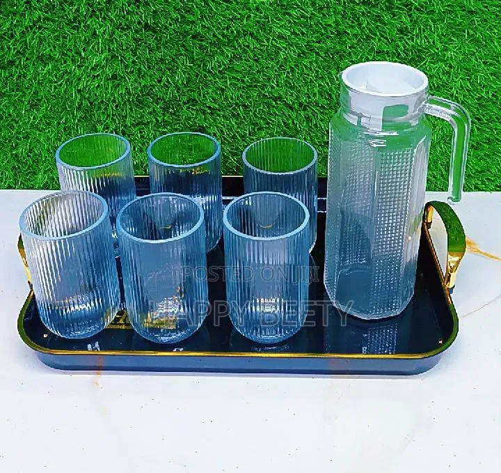 Water Sets
1.0 LTR Jug
6 PCS Glasses