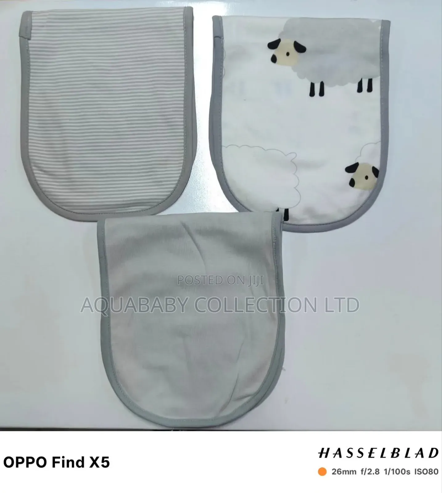 3 Piece Burp Clothes