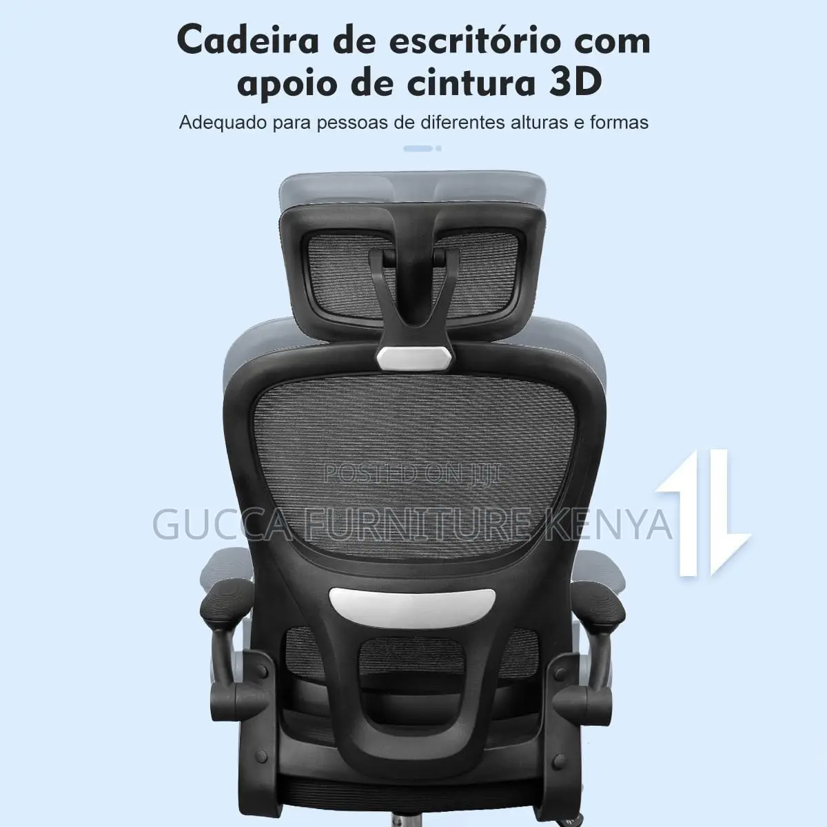 Arm Swivel Mesh Ergonomic Study Chair